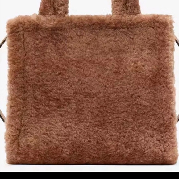Kate Spade Brown Faux Fur Tote - Picture 3 of 10